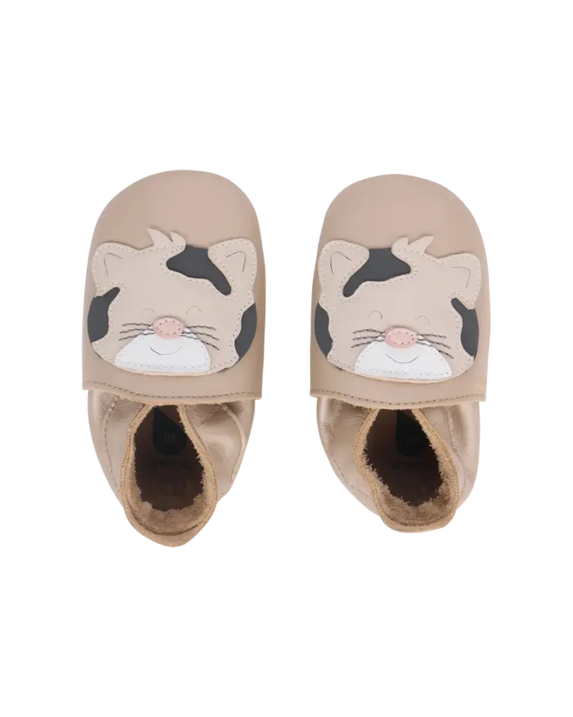 Soft Soles Leopard Gold | Gold