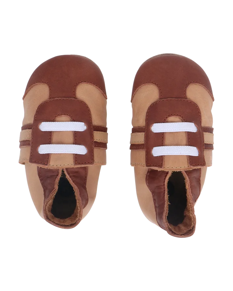 Soft Soles Sport Shoe Tan | Brown