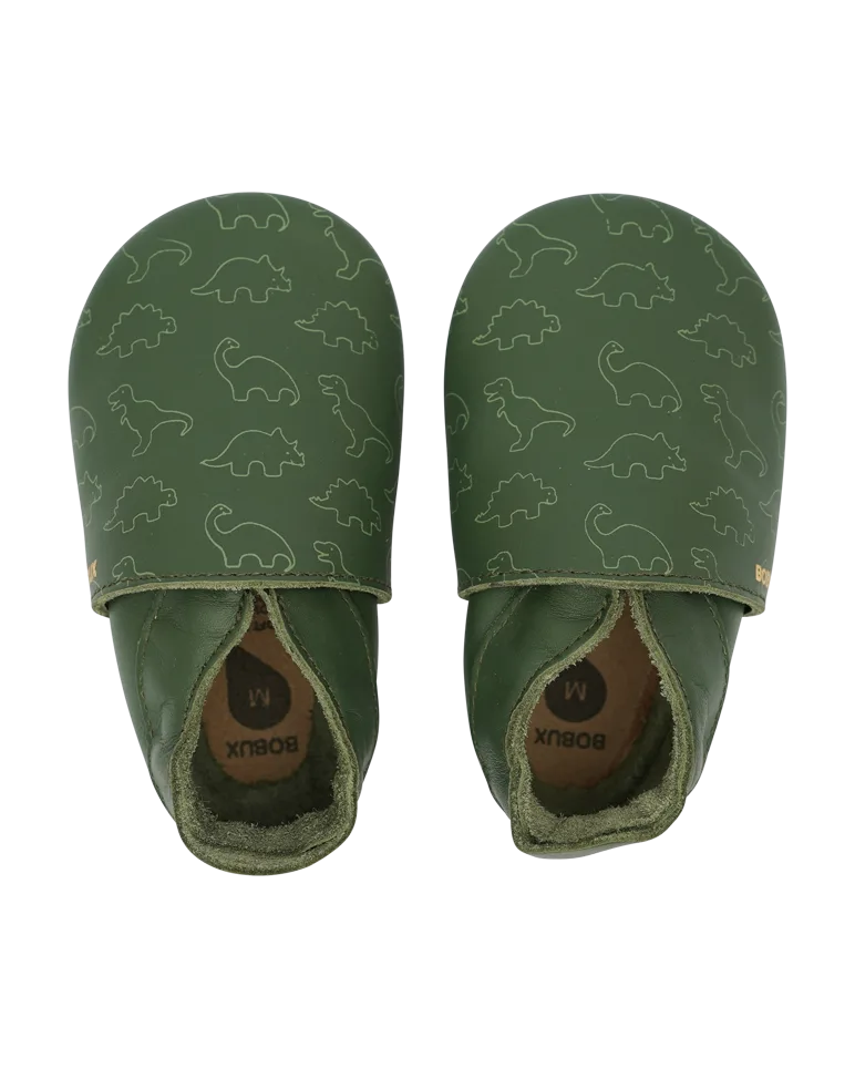Soft Soles Dino Olive | Green
