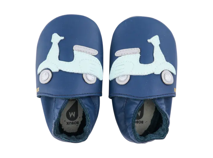 Soft Soles Scoot Navy | Bleu