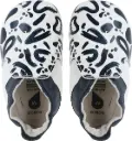 Soft Soles Abstract Navy/White | White