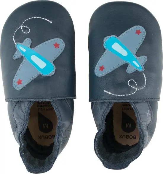 Soft Soles Plane Navy | Blauw