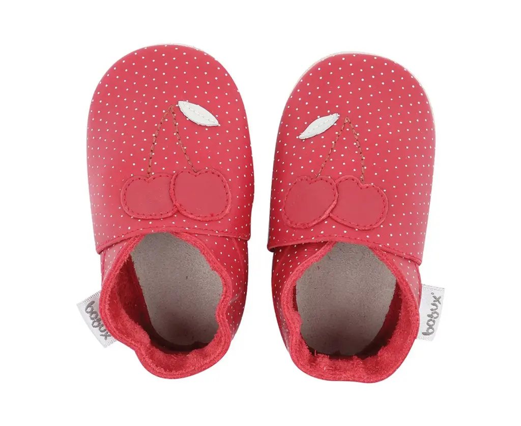 Soft Soles Giants Dots Red Cherry | Red