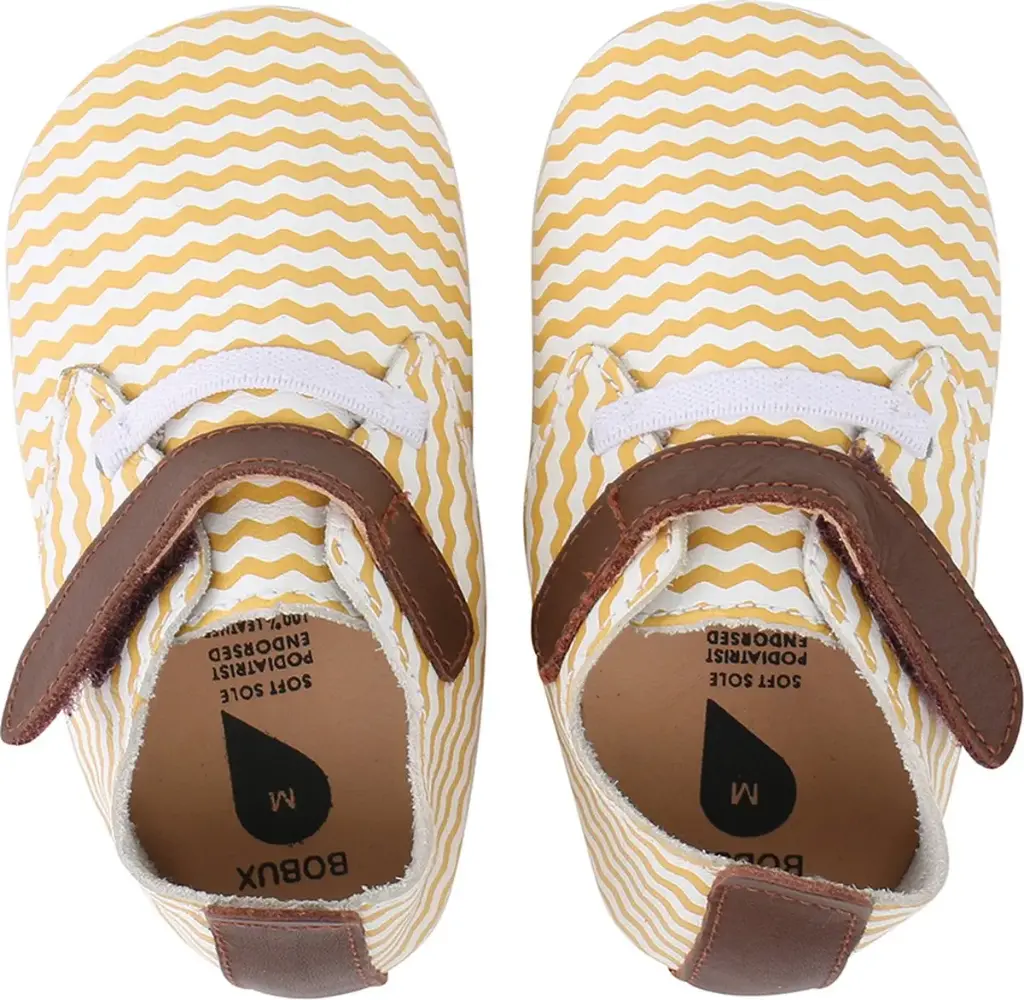 Soft Soles Trainer Zigzag White/Chevron