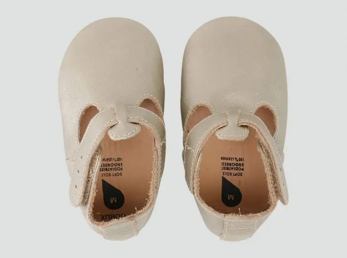 Soft Soles T-Bar Gold | Goud