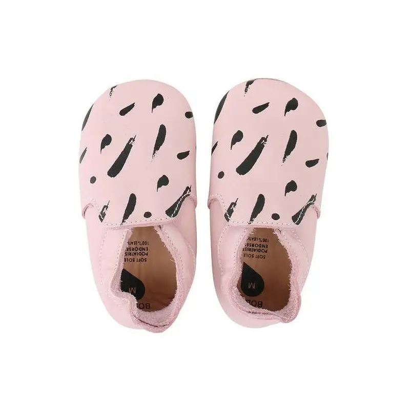 Soft Soles Paint Blossom/Black | Rose