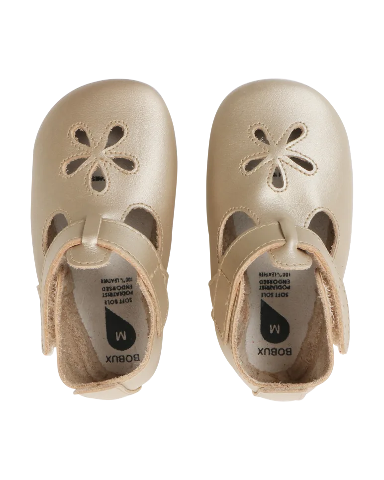 Soft Soles Daisy Gold | Gold