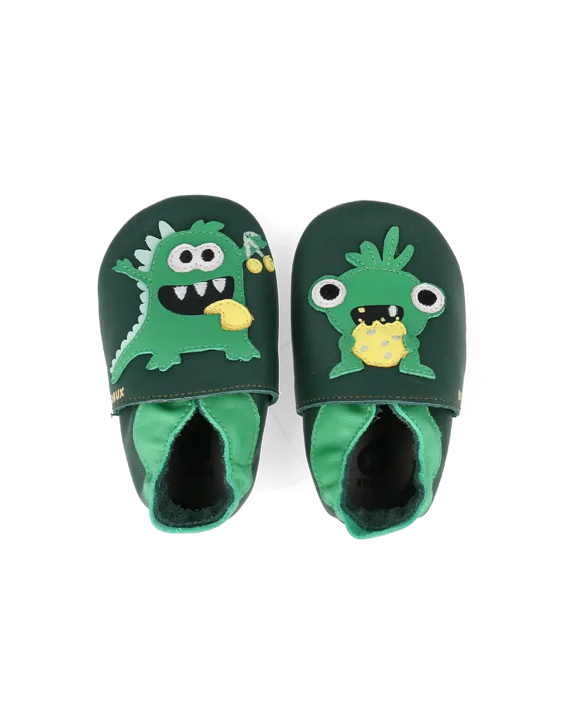 Soft Soles Messy Monster Forest | Vert
