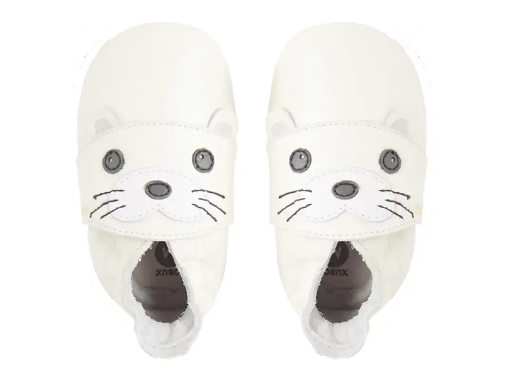 Soft Soles Seal White Pearlised | White