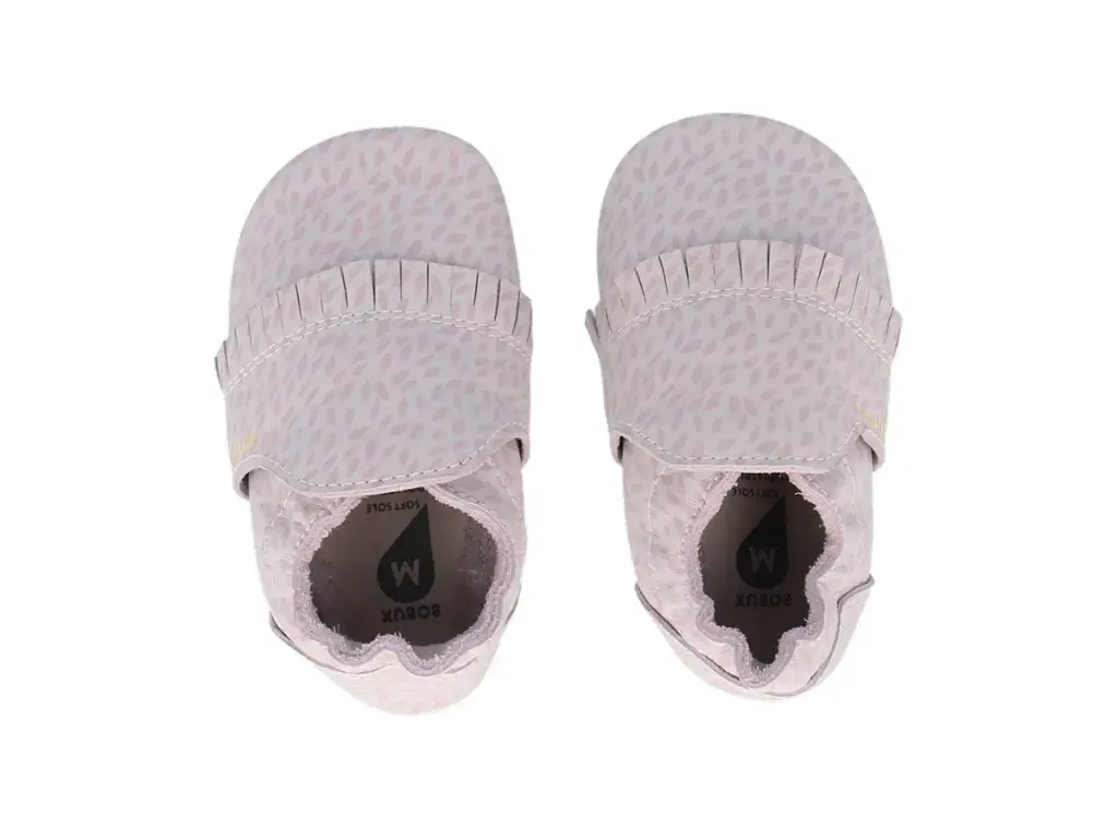 Soft Soles Prairie Violet Leaf | Ecru