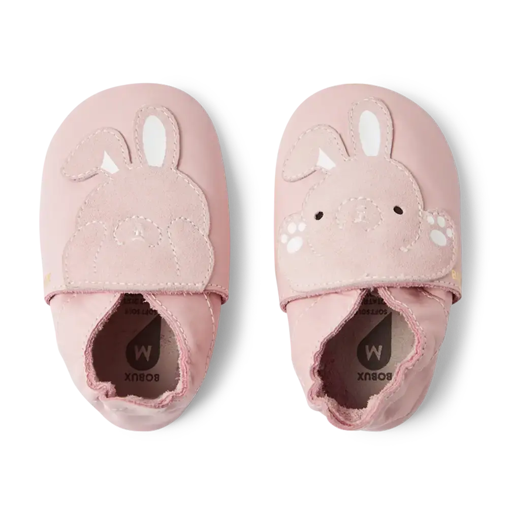 Soft Soles Peek A Boo Bunny Ballet Pink | Roze