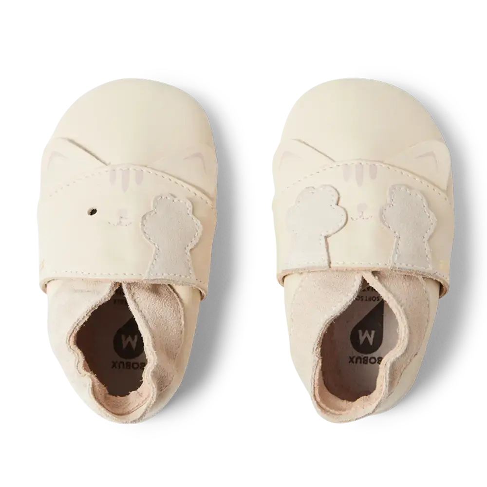 Soft Soles Peek A Boo Kitty White Swan | Wit