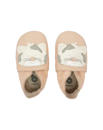 [00055-44S] Soft Soles Leopard Rose | Rose