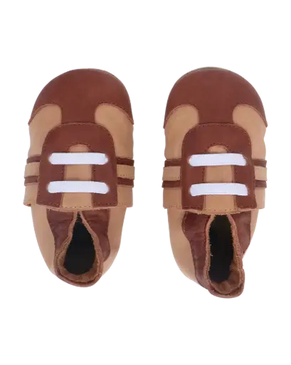 [00068-13S] Soft Soles Sport Shoe Tan | Brown