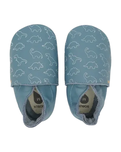Soft Soles Dino Blue | Blauw