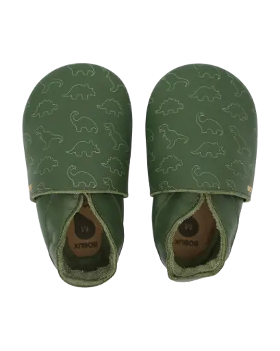 Soft Soles Dino Olive | Groen