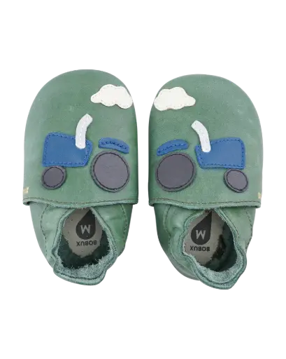 [00131-36S] Soft Soles Tracks Olive | Groen