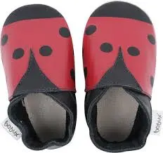 [04297-00S] Soft Soles Ladybird Red/Black | Rood