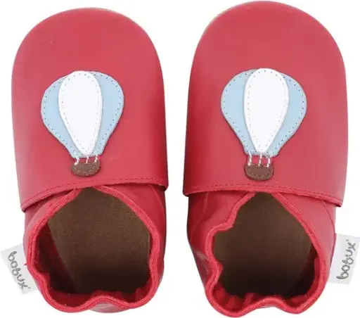[04314-00S] Soft Soles Hot Air Balloon Red | Rouge