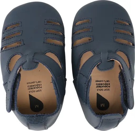 [04346-00S] Soft Soles Boys Sandal Navy | Bleu