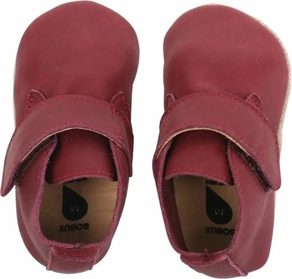 Soft Soles Desert Mini Boot Bordeaux | Rood