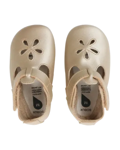 [05000-08L] Soft Soles Daisy Gold | Gold