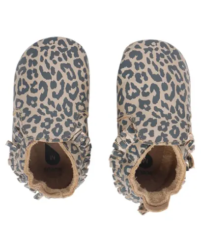 Soft Soles Leopard Print Gold | Gold