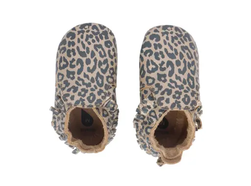 Soft Soles Giants Leopard Print Gold | Gold