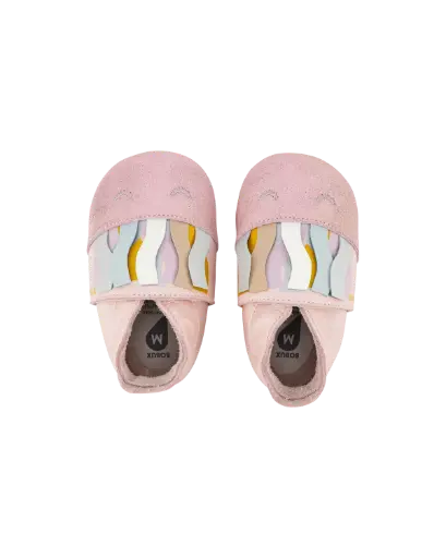 [24149-61L] Soft Soles Jelly Blossom Pearl | Rose