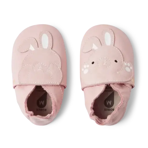 Soft Soles Peek A Boo Bunny Ballet Pink  | Rose