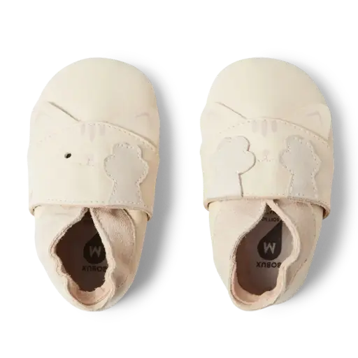 Soft Soles Peek A Boo Kitty White Swan  | White
