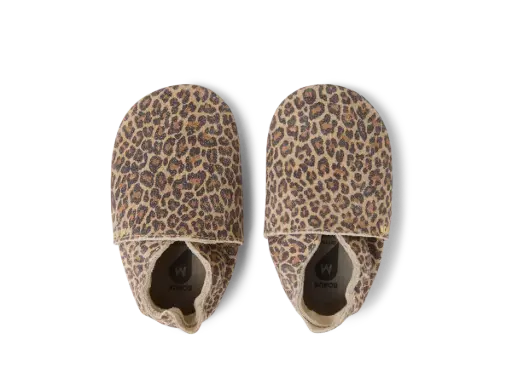 Soft Soles Simple Shoe Leopard Shimmer | Marron 